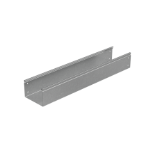 Лоток неперфорированный 100х150х1,0 L2500 мм "Стандарт ПЛЮС" INOX304 КМ-Профиль (LNEplus100-150-1.0-2500 INOX304)