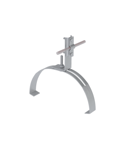 Держатель болтовой для фигурного конька для прутка Ø 5-10 мм TD КМ-Профиль (DFKB-D5-10 TD) в Калуге Монтажные материалы Pintop.ru