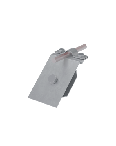 Держатель для водосточного желоба Ø 5-10 мм КМ-профиль (DVZH-D5-10) в Калуге Монтажные материалы Pintop.ru