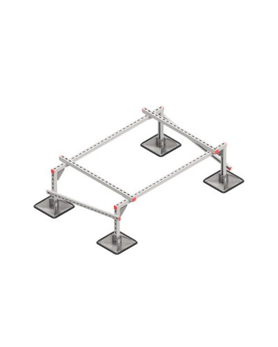 Опорная конструкция для установки оборудования TECHNORAPTOR STEELFOOT 1500х1000 тип 1 HD КМ-профиль (KM-TR-STF-SSEI-1500-1000-1 HD) в Калуге Системы видеонаблюдения Pintop.ru
