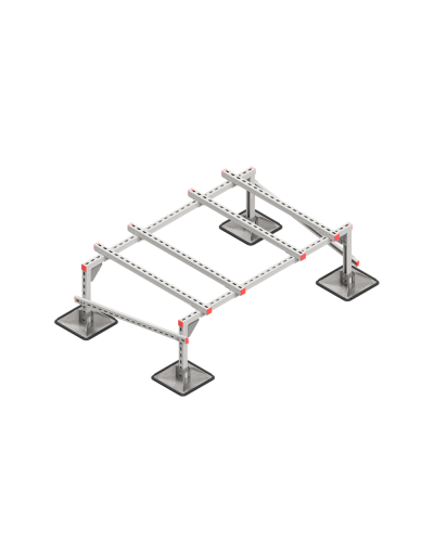 Опорная конструкция для установки оборудования TECHNORAPTOR STEELFOOT 1500х1000 тип 2 HD КМ-профиль (KM-TR-STF-SSEI-1500-1000-2 HD) в Калуге Системы видеонаблюдения Pintop.ru