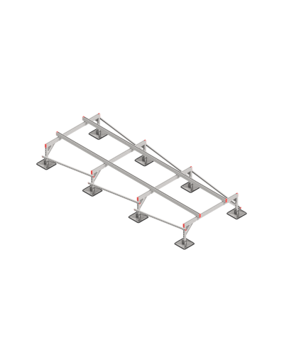 Опорная конструкция для установки оборудования TECHNORAPTOR STEELFOOT 1500х4000 тип 2 HD КМ-профиль (KM-TR-STF-SSEI-1500-4000-2 HD) в Калуге Системы видеонаблюдения Pintop.ru