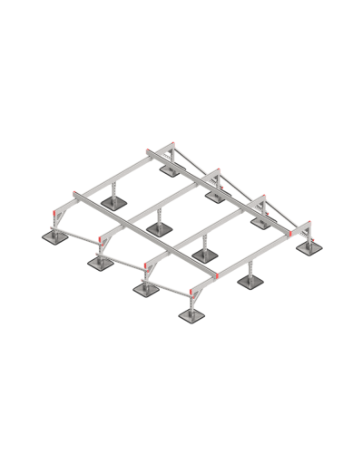 Опорная конструкция для установки оборудования TECHNORAPTOR STEELFOOT 2500х3000 тип 2 КМ-профиль (KM-TR-STF-SSEI-2500-3000-2) в Калуге Системы видеонаблюдения Pintop.ru