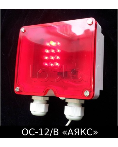 Оповещатель световой взрывозащищенный ОС-12/В Аякс Магнито-Контакт в Калуге Оповещатели Ex Pintop.ru