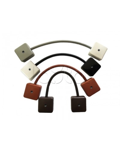 Переход гибкий Магнито-контакт УС-4х4/200 ПАШК.685552.142 (черный) в Калуге Дополнительное оборудование для ОПС Pintop.ru