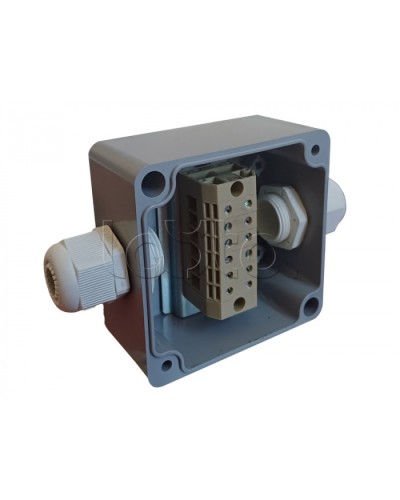 Коробка пылевлагонепроницаемая клеммная G366 А К 10 мм2 АЯКС IP66/IP65, 82x80x55 Магнито-контакт в Калуге Распределительные коробки Pintop.ru