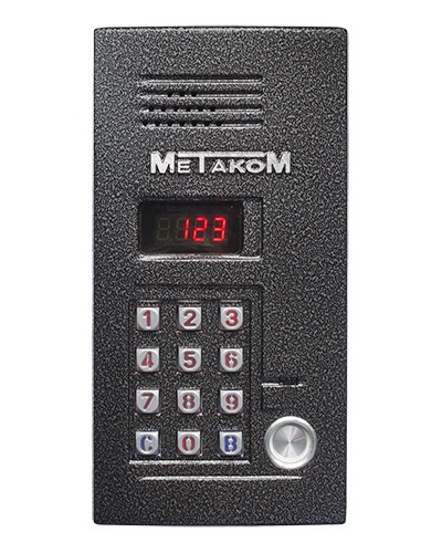 Блок вызова домофона Метаком MK2012-TM4EVN в Калуге Блоки вызова многоабонентные Pintop.ru