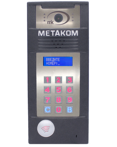 Блок вызова Метаком MК2018-MFCGVS в Калуге Вызывные IP панели Pintop.ru