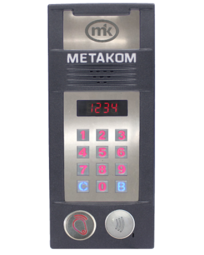 Многоабонентый антивандальный блок вызова Метаком MК2018-RFMFС в Калуге Блоки вызова многоабонентные Pintop.ru