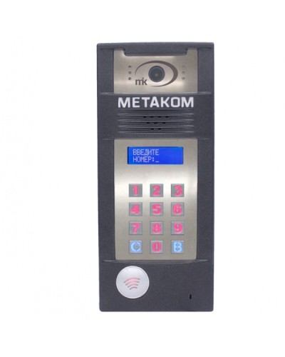 Многоабонентый антивандальный блок вызова со встроенной видеокамерой Метаком MК2018-TMRFGV в Калуге Блоки вызова многоабонентные Pintop.ru