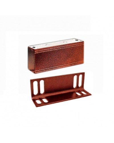 Замок электромагнитный Олевс М1-150 с уголком медный антик в Калуге Электромагнитные замки Pintop.ru