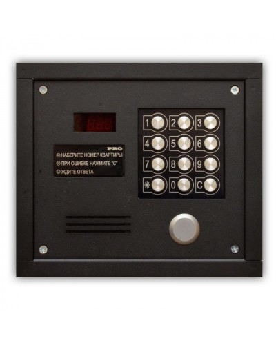 Цифровой домофон Олевс PRO-EM черный в Калуге Домофония Pintop.ru