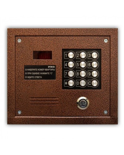 Цифровой домофон Олевс PRO-TM медный антик в Калуге Домофония Pintop.ru