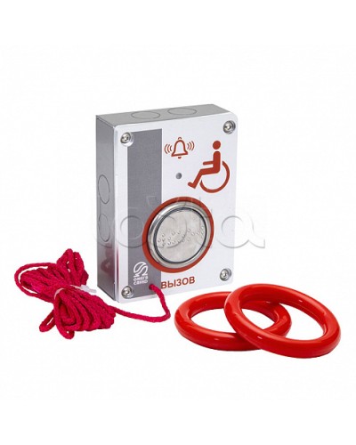 Кнопка ВЫЗОВ Омега Саунд AL-RB (исп.М4) в Калуге Системы оповещения и управления эвакуацией Pintop.ru