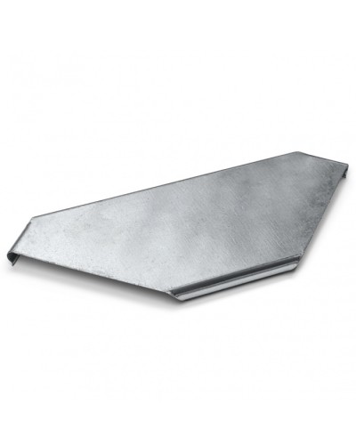 Крышка плоского угла 45° 100x15 (0,7) ПожТехКабель (550-002) в Калуге Аксессуары для лотков Pintop.ru