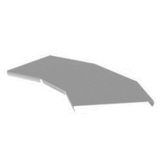 Крышка угла горизонтального 45° 300х15 (0,7) для лестничного лотка ПожТехКабель (650-402)