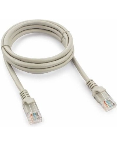 Патч-корд медный U/UTP, категория 5e, 26 AWG (0,48 мм), LSZH, серый, 1,5 м в Калуге Патчкорды (медные) Pintop.ru