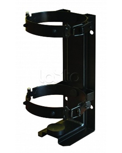Кронштейн ПОЖТЕХНИКА КТХ-3 на 2-х металлических хомутах (d110) для ОУ-2 ИНЕЙ/ОП-3 МИГ в Калуге Аксессуары для огнетушителей Pintop.ru