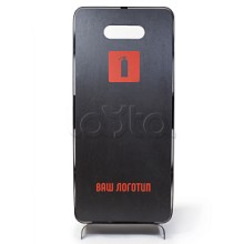 Подставка интерьерная ПРЕСТИЖ черная для огнетушителей высотой до 600 мм с логотипом заказчика ПОЖТЕХНИКА