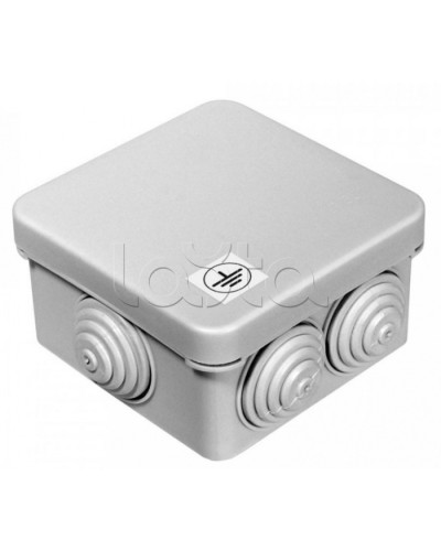 Коробка уравнивания потенциалов для открытой установки 70х70х40 (132шт/кор) Промрукав (40-0200-У) в Калуге Распределительные коробки Pintop.ru