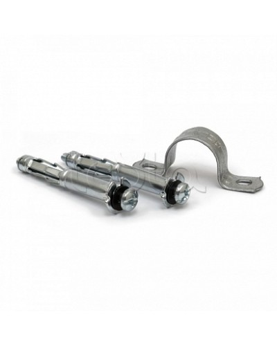 Комплекты для крепления ОКЛ с использованием дюбеля Молли М4х32 и скобы СМД 25-26 (100 шт) Промрукав в Калуге Огнестойкие кабельные линии Pintop.ru