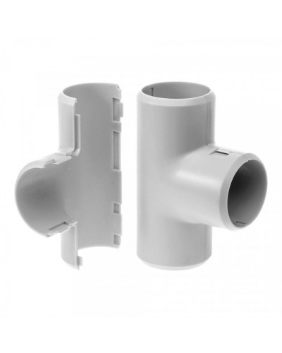 Тройник разборный д20 (50 шт/уп/) Промрукав PR.07320 в Калуге Повороты, муфты, тройники Pintop.ru