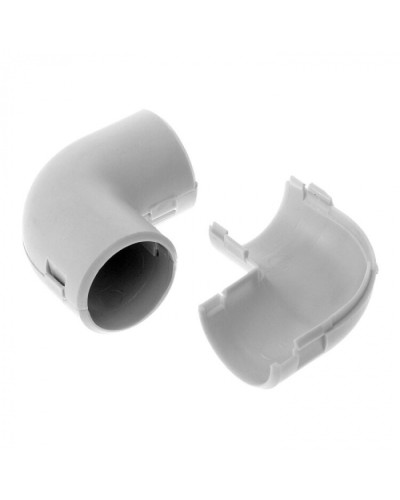 Соединитель угловой разборный д20 (50 шт/уп) Промрукав PR.07520 в Калуге Повороты, муфты, тройники Pintop.ru