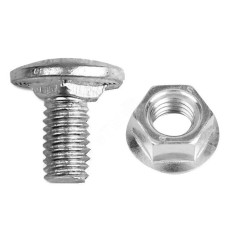 Комплект соединительный 6х10 (Винт DIN 603 + гайка М6Сб DIN 6923) Промрукав (PR08.2408)
