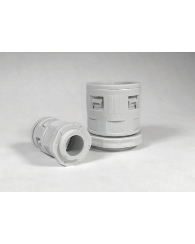 Муфта вводная для гофрированных труб серая ВМ-ГТ-20 Промрукав (PR08.3269) в Калуге Повороты, муфты, тройники Pintop.ru