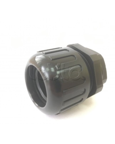 Муфта вводная усиленная (IP68) для гофрированных труб черная ВМУ-ГТ-32 (М32) Промрукав (PR08.3279) в Калуге Повороты, муфты, тройники Pintop.ru