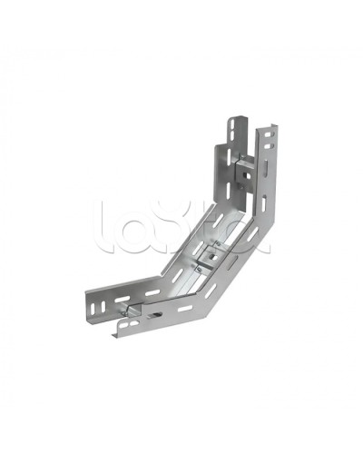 Угол вертикальный внутренний 90 градусов лестничный 400х200 (1,2 мм) Промрукав (PR08.5344) в Калуге Аксессуары для лотков Pintop.ru