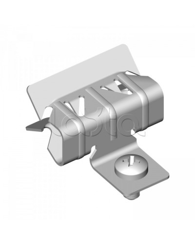Зажим балочный 2-7 мм с отгибом и винтом М6х9 Промрукав (PR08.5818) в Калуге Аксессуары для лотков Pintop.ru