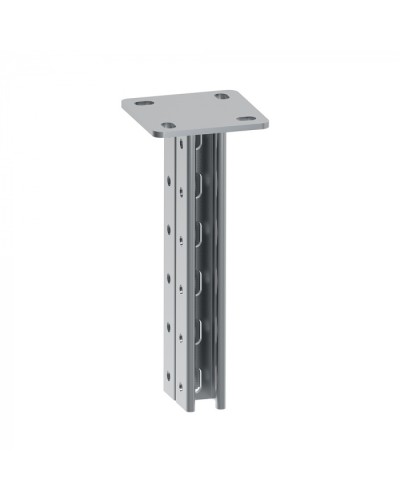 Стойка STRUT двойная HDZ ССД-41х41х400 (2,5мм) Промрукав (PR08.8503) в Калуге Аксессуары для лотков Pintop.ru