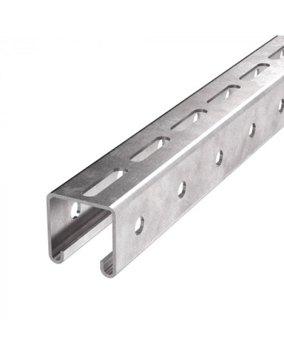 Профиль STRUT HDZ ПС-41х41х400 (2,5мм) Промрукав (PR08.9352) в Калуге Аксессуары для лотков Pintop.ru