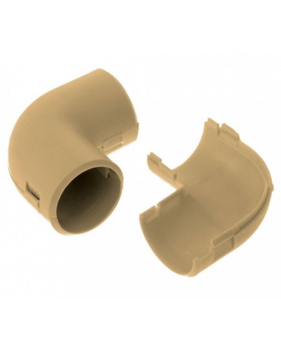 Соединитель угловой разборный сосна д25 (5шт/300шт уп/кор) Промрукав (PR13.0245) в Калуге Повороты, муфты, тройники Pintop.ru