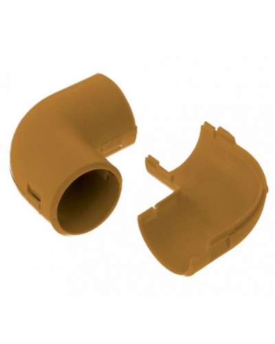 Соединитель угловой разборный бук д16 (5шт/700шт уп/кор) Промрукав (PR13.0247) в Калуге Повороты, муфты, тройники Pintop.ru