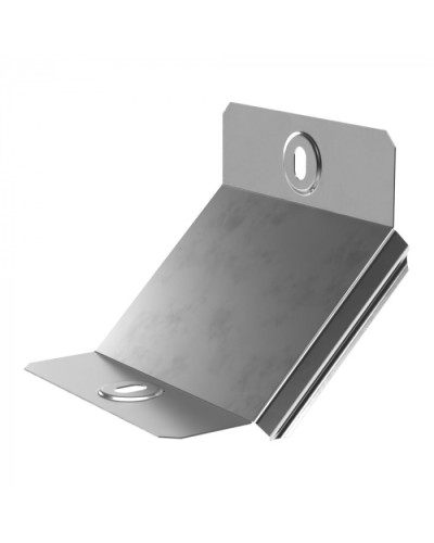 Крышка угла вертикального внутреннего 45 градусов Стандарт INOX (AISI 304) 100 Промрукав (PR16.3164) в Калуге Аксессуары для лотков Pintop.ru