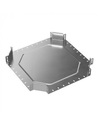 Ответвитель Х-образный Стандарт INOX (AISI 304) 400х80 Промрукав (PR16.3185) в Калуге Аксессуары для лотков Pintop.ru