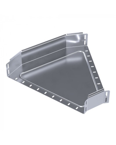 Угол горизонтальный 45 градусов Стандарт INOX (AISI 316) 500х100 Промрукав (PR16.3451) в Калуге Аксессуары для лотков Pintop.ru