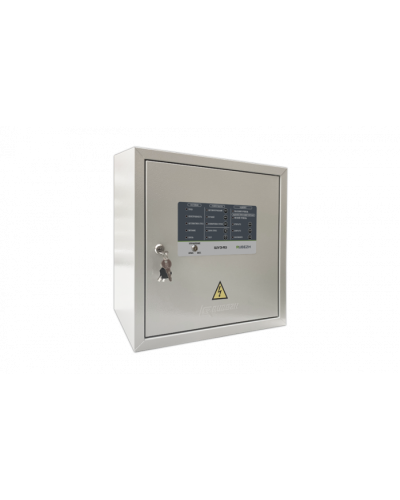 Шкаф управления адресный Рубеж ШУН/В-7,5-03-ПЧ-R3 IP54 в Калуге Адресная система пожарной сигнализации РУБЕЖ Pintop.ru