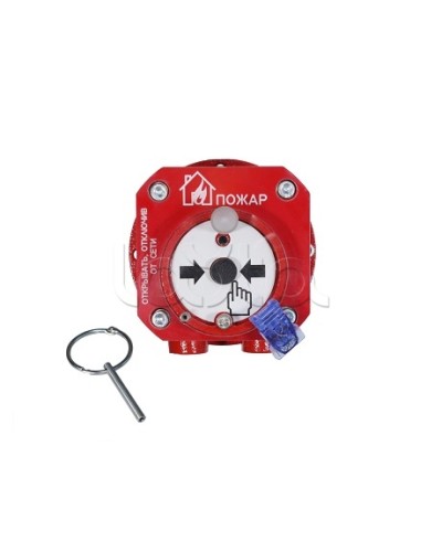 Извещатель пожарный ручной взрывозащищенный Спектрон-512-Exd-А-ИПР-В-HART в Калуге Пожарные извещатели (Ex) Pintop.ru