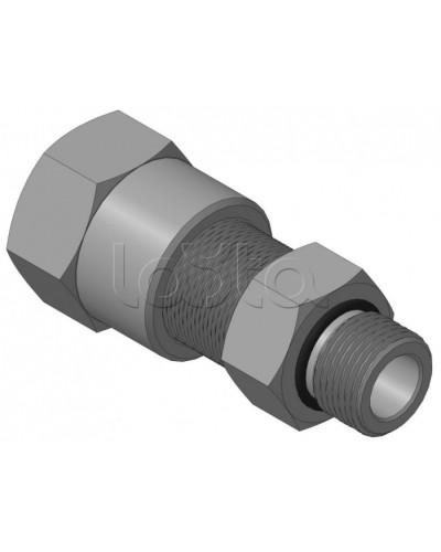 Кабельный ввод с резьбой G1/2 мм для прокладки кабеля в металлорукаве РЗ-ЦП-15, с уплотнением кабеля и проходным диаметром кабеля d=6-10 мм Спектрон КВМ-15/10-Н-G1/2 в Калуге Аксессуары для кабель-канала Pintop.ru