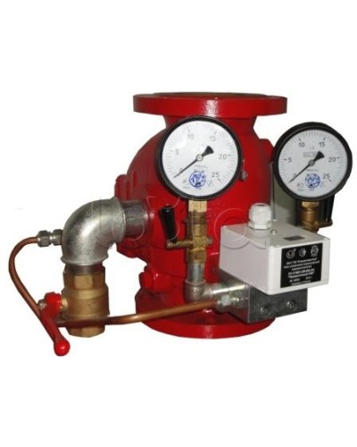 Узел управления спринклерный водозаполненный Спецавтоматика Прямоточный-150 (УУ-С150/1,6В-ВФ.О4) в Калуге Устройства пуска водяного пожаротушения Pintop.ru