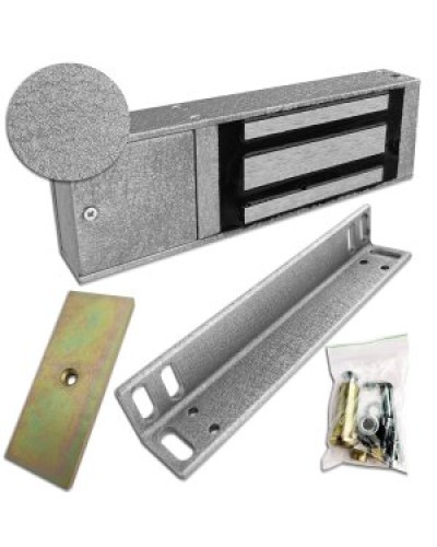 Цифрал ML ЦИФРАЛ-350 ЦФРЛ.677100.002 серебристый шелк Замок электромагнитный в Калуге Электромагнитные замки Pintop.ru