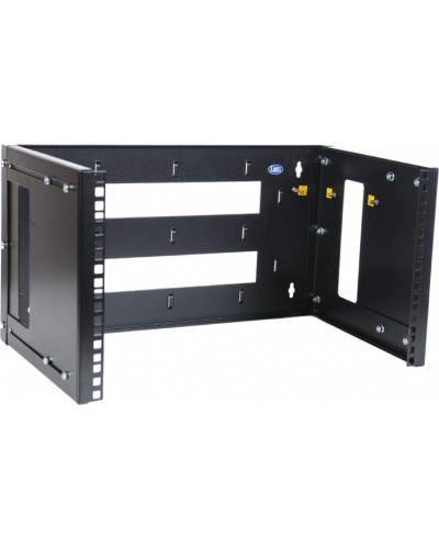 Кронштейн настенный телекоммуникационный 6U ЦМО КНО-М-6U-9005 в Калуге Аксессуары для стоек и шкафов Pintop.ru