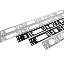 Органайзер вертикальный кабельный в шкаф 48U (черный) ЦМО (ВКО-М-48.75-9005)