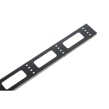 Органайзер кабельный вертикальный для стойки внешний с окнами 42U ЦМО ВКО-СТК-42-9005