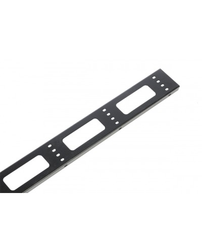 Органайзер кабельный вертикальный для стойки внешний с окнами 42U ЦМО ВКО-СТК-42-9005 в Калуге Кабельные органайзеры Pintop.ru