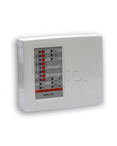 Прибор приемно-контрольный охрано-пожарный ВЭРС-ПК8П версия 3.2 в Калуге Приемно-контрольные приборы Pintop.ru