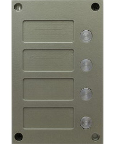 Панель кнопочная Vizit BS-424-4 в Калуге Блоки вызова многоабонентные Pintop.ru